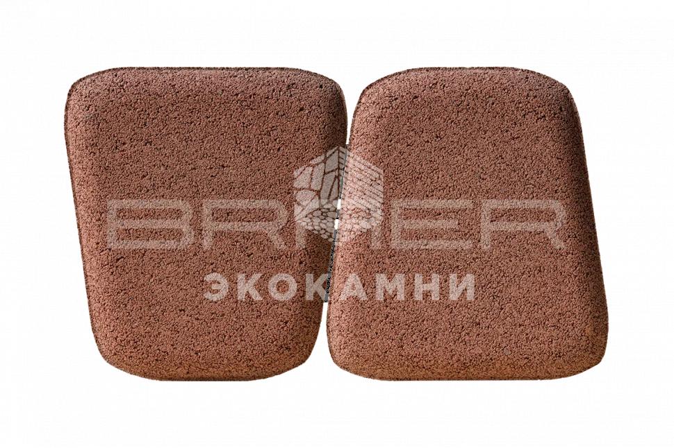 Braer Тротуарная плитка Классико круговая, Винный, 60 мм Изображение №1