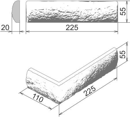 Камелот Декоративный кирпич "Честер" арт. 324 Изображение №2