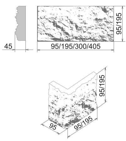 Камелот Искусственный камень "Нарва" арт. 047 Изображение №2