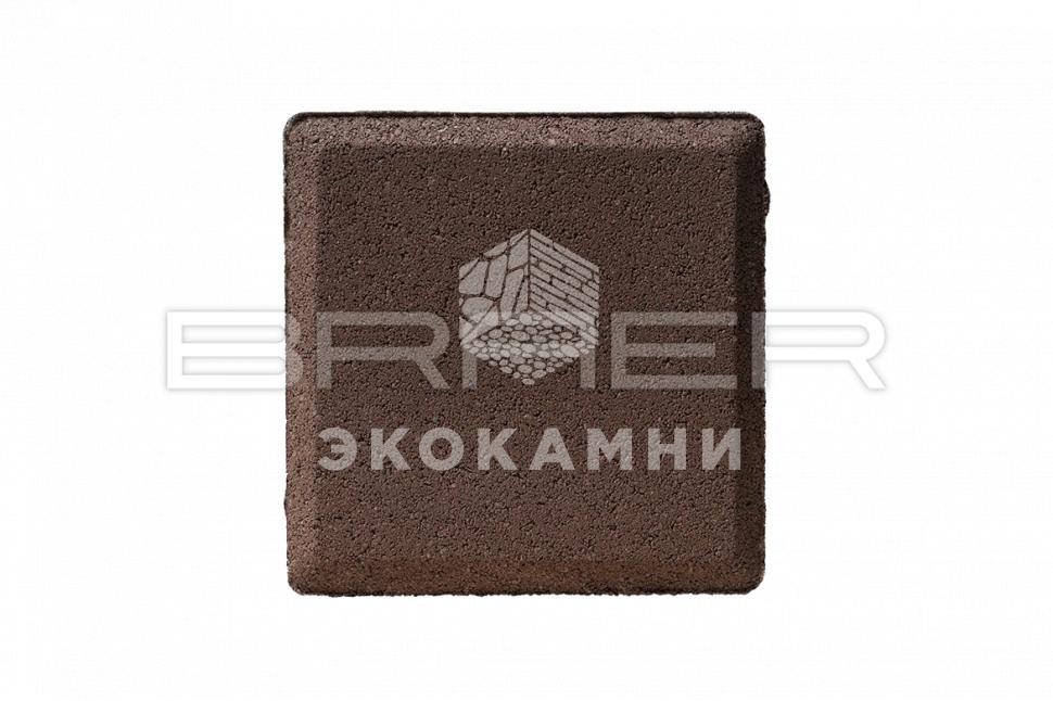 Braer Тротуарная плитка Лувр, Коричневый, 100х100 мм, 60 мм Изображение №1