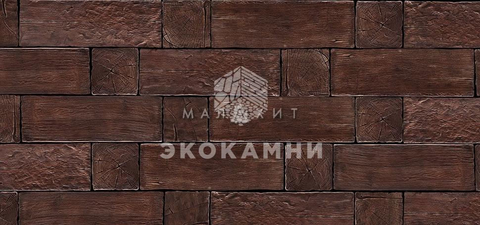 Декоративный камень Малахит Старая доска 39-52 Изображение №1