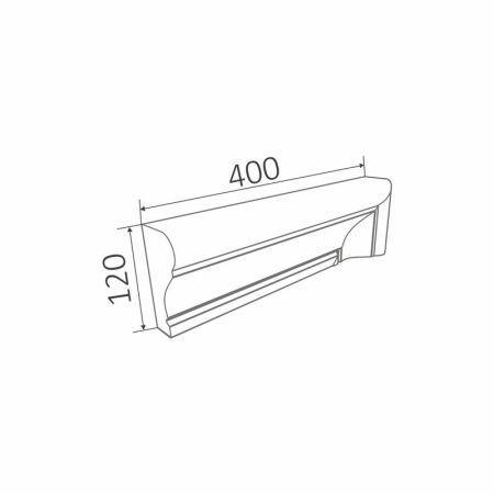 Камелот Наличник оконный прав. арт. 004-1 Изображение №2