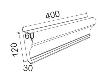 Камелот Наличник оконный лев. арт. 004-2 Изображение №2