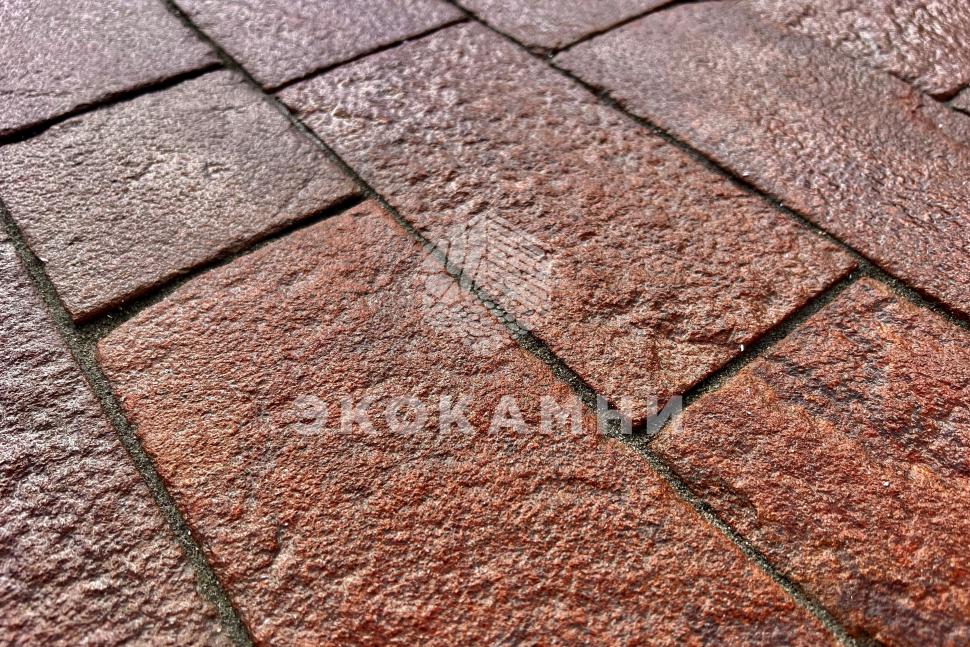 Пиленая брусчатка из терракотового песчаника клинкер  Изображение №3