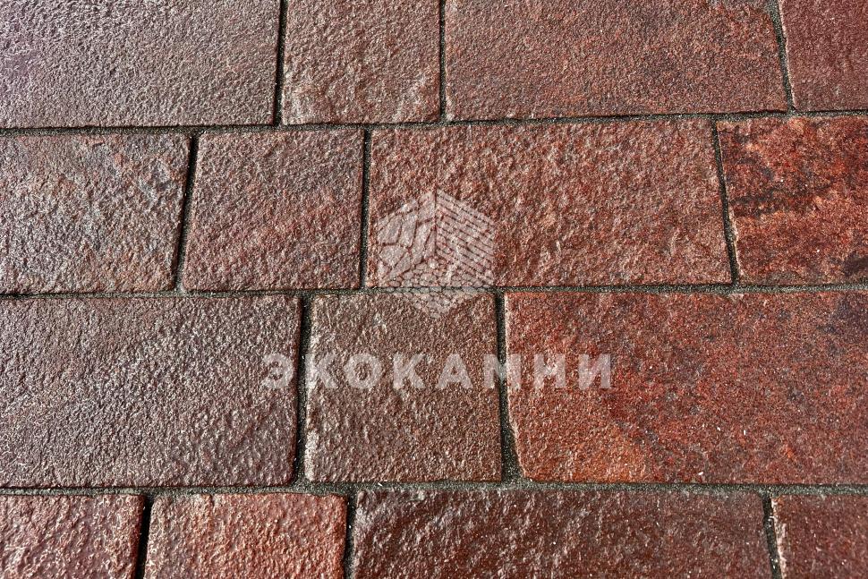 Пиленая брусчатка из терракотового песчаника клинкер  Изображение №4
