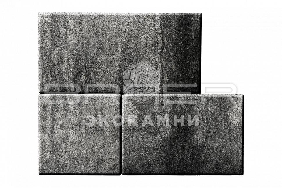 Braer Тротуарная плитка Триада, Color Mix Ночь, 60 мм Изображение №1