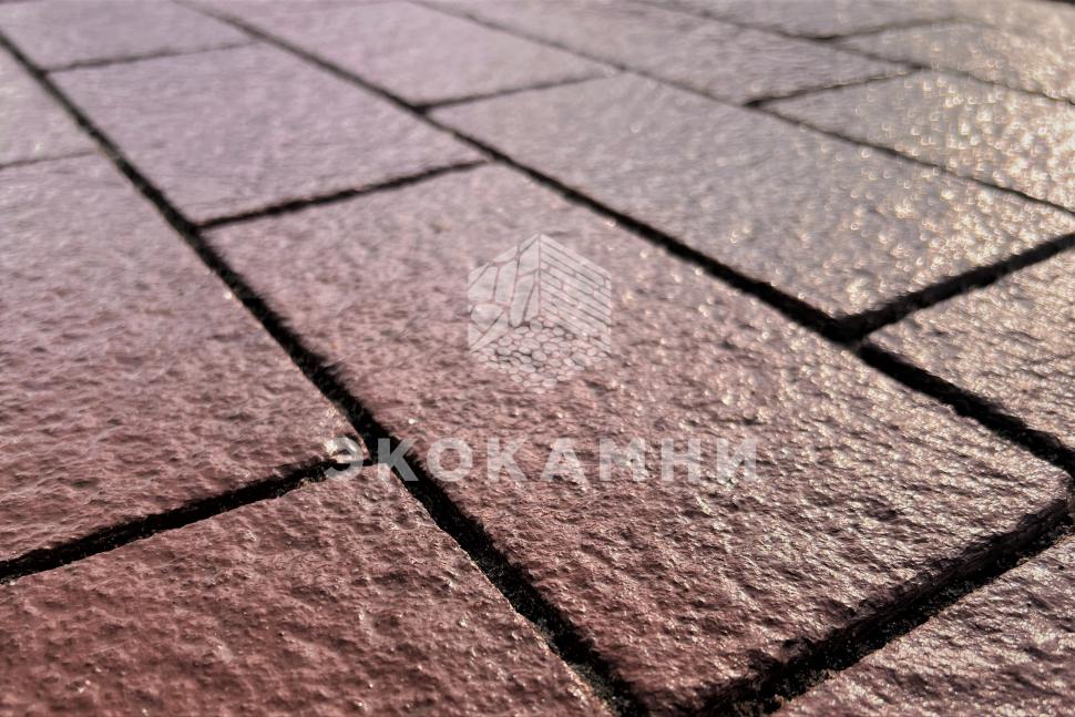 Брусчатка из лемезита пиленая розово-бордовая Изображение №7