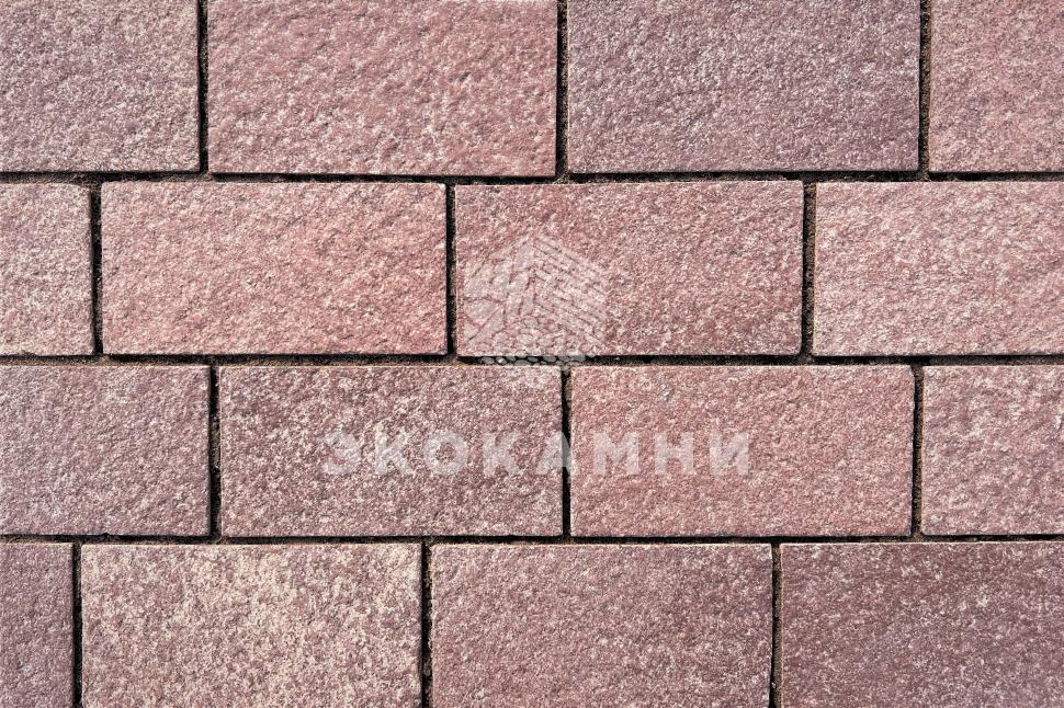 Брусчатка из лемезита пиленая розово-бордовая Изображение №3