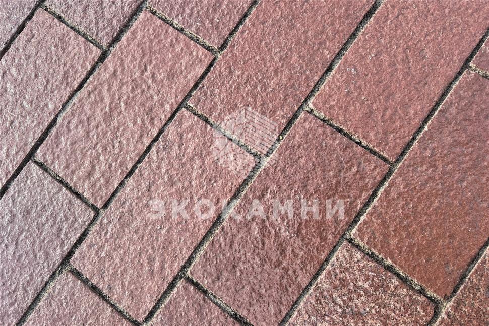 Брусчатка из лемезита пиленая розово-бордовая Изображение №8