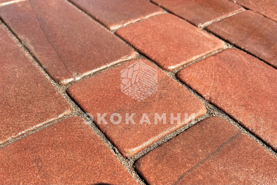 Брусчатка из песчаника терракотовая пилено-галтованная Изображение №3