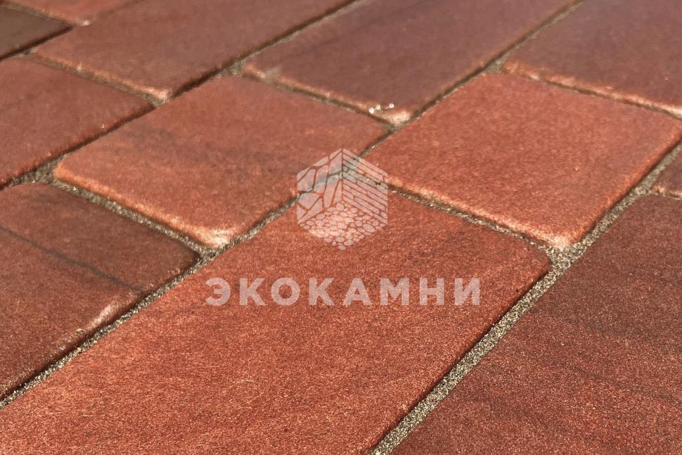 Брусчатка из песчаника терракотовая пилено-галтованная Изображение №7