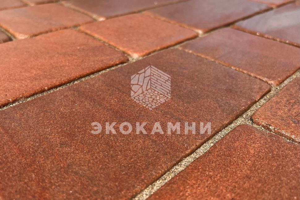 Брусчатка из песчаника терракотовая пилено-галтованная Изображение №8
