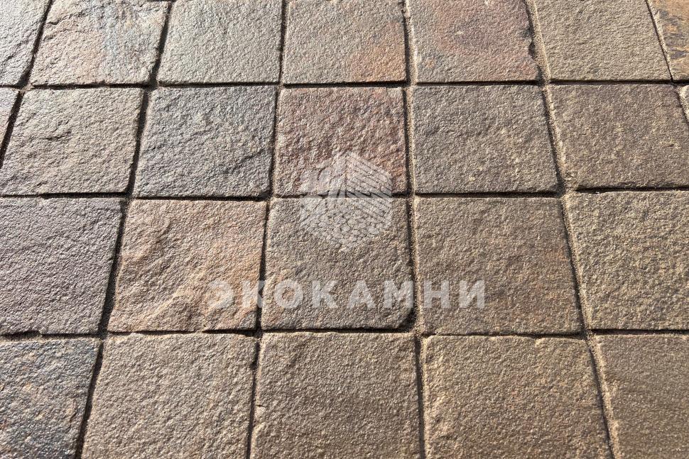 Брусчатка из серо-зеленого песчаника пиленая Изображение №6