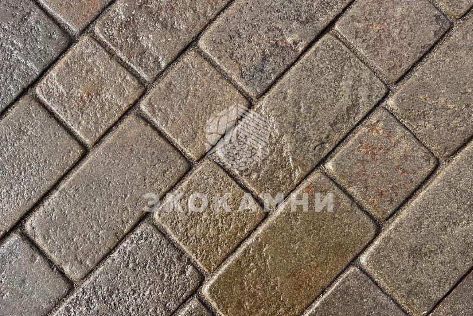 Брусчатка из серо-зеленого песчаника галтованная Изображение №1