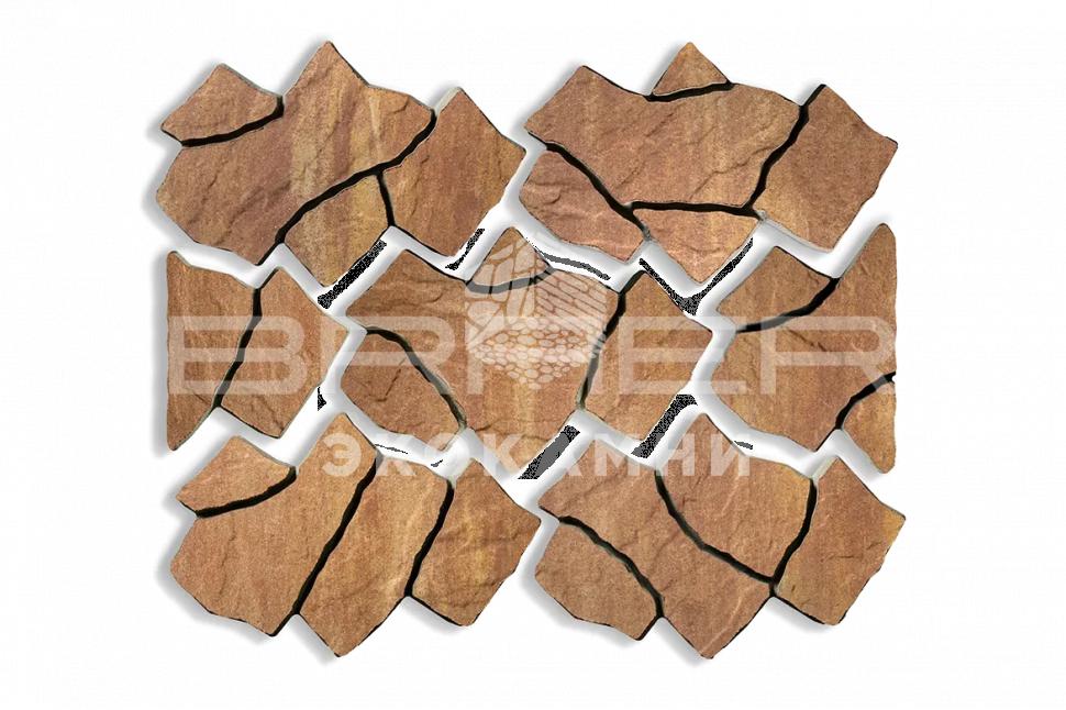 Braer Тротуарная плитка Сан Тропе, Color Mix Каньон, 70 мм Изображение №1