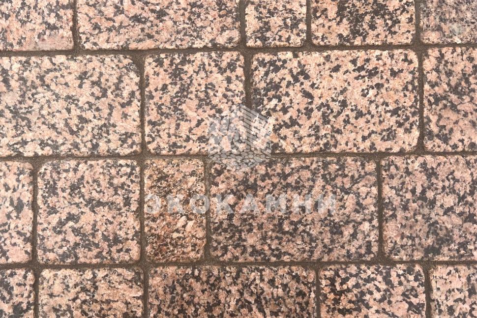 Брусчатка гранитная розовая галтованная «Старый город» Изображение №5