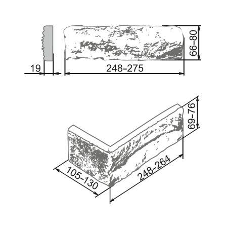 Камелот Декоративный кирпич "Мюнхен" арт. 310 Изображение №2