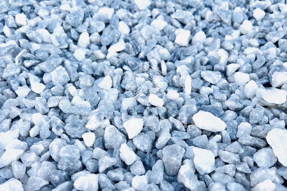 Мраморная крошка серебристая 10-40 мм Изображение №1