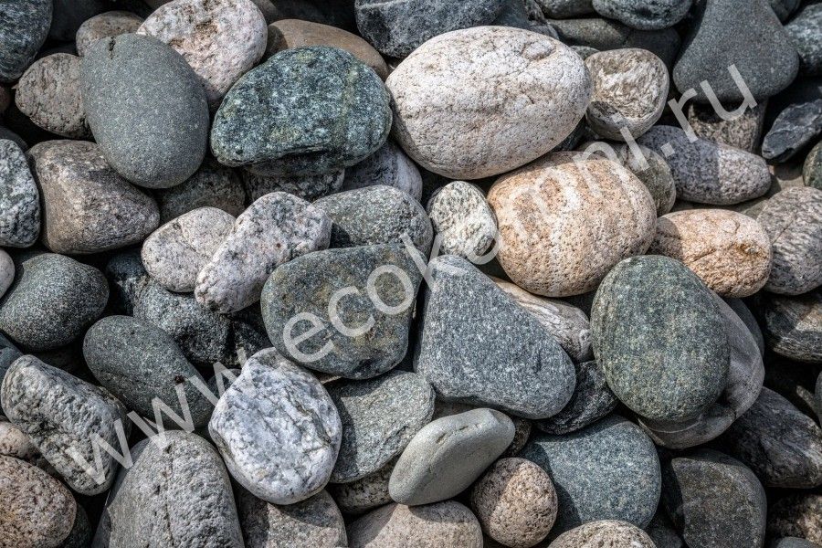 Булыжник голыш разноцветный речной 4–100 см Изображение №4