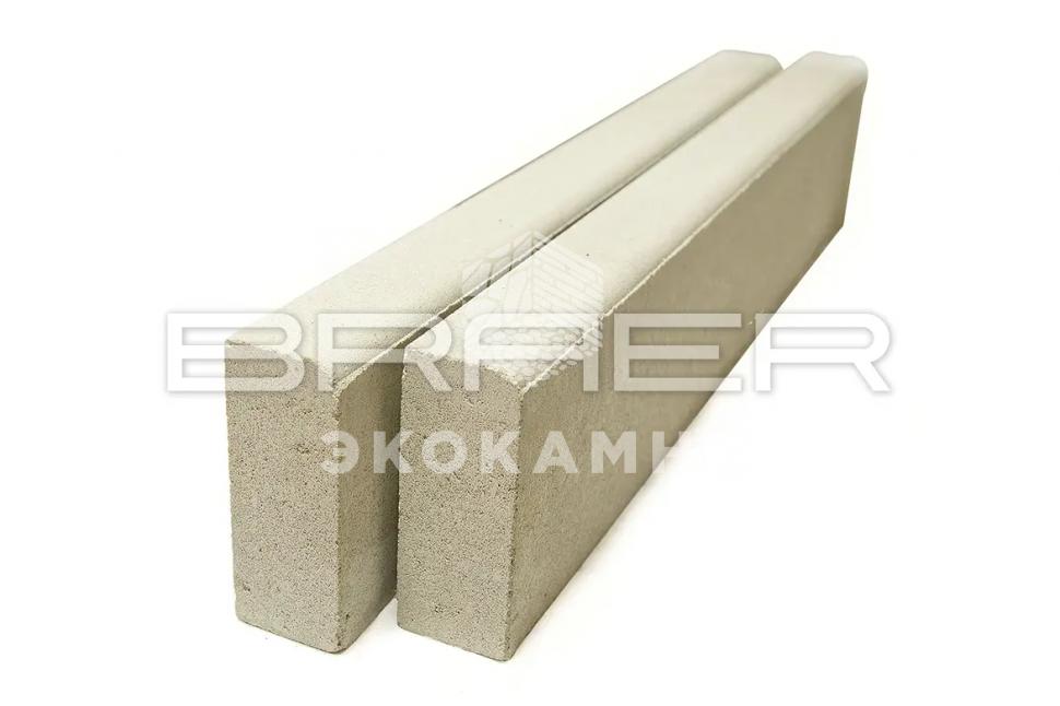 Braer Бордюрный камень Бордюр тротуарный БР 100.20.8, Белый Изображение №1