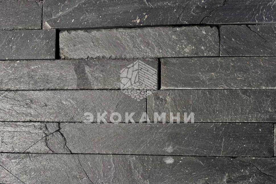 Плитка натуральная из чёрного сланца «Крыло ворона» Изображение №4