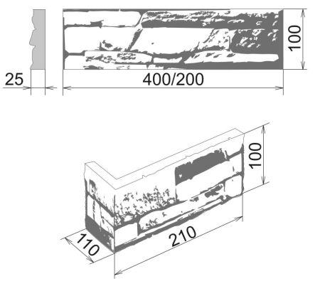 Камелот Декоративный камень "Валенсия" арт. 401 Изображение №2