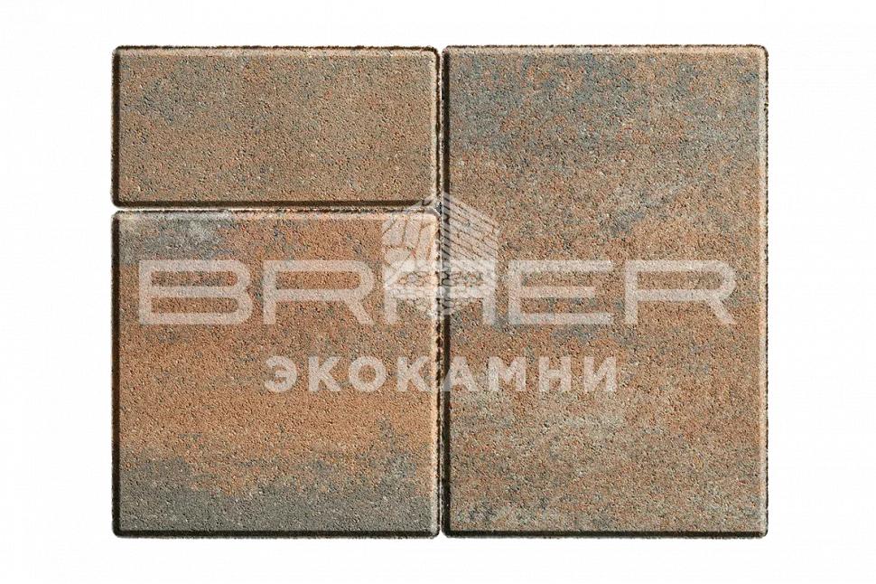 Braer Тротуарная плитка Старый город Ландхаус, Color Mix Койот, 80 мм Изображение №1