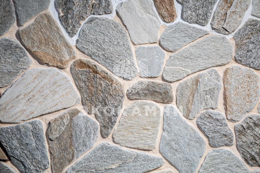 Плитняк серицитового сланца «Старый замок» галтованный 2,5-4,5 см Изображение №1