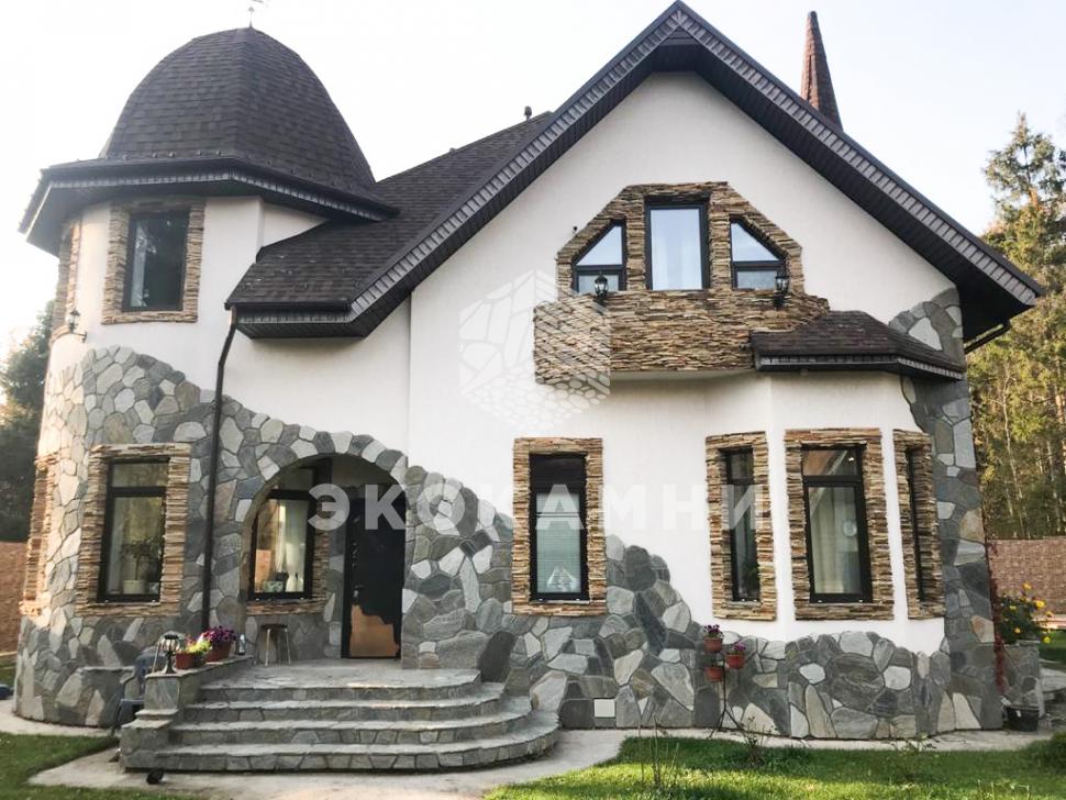 Плитняк серицитового сланца «Старый замок» галтованный 2,5-4,5 см Изображение №4