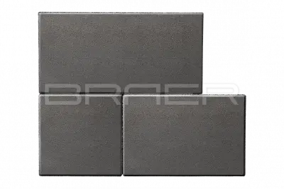 Тротуарная плитка Braer Триада, Серый, 60 мм Фото