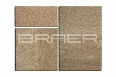 Braer Тротуарная плитка Старый город Ландхаус, Color Mix Миндаль, 80 мм Фото