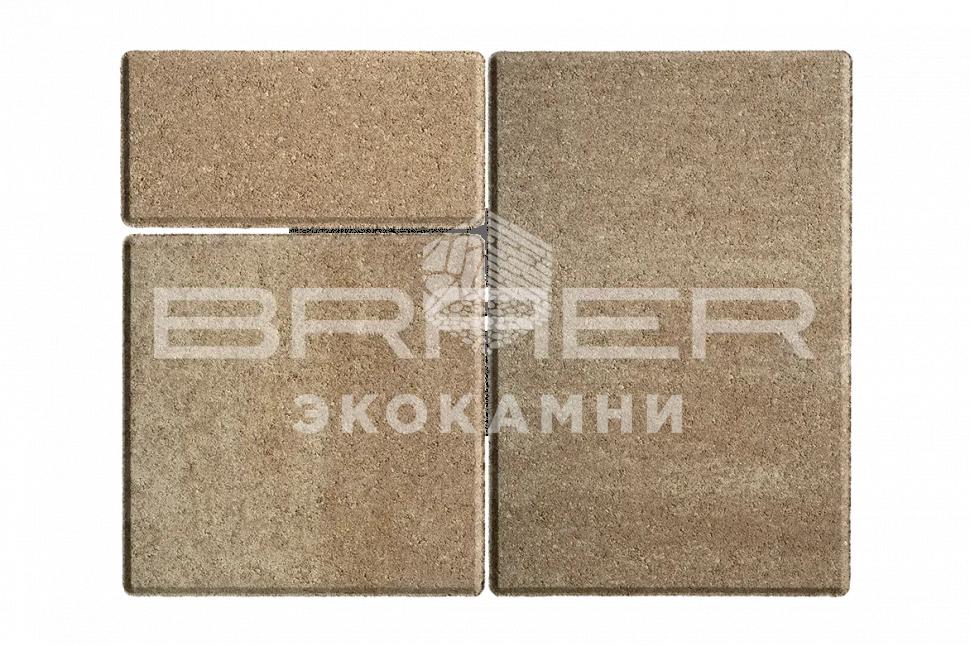 Braer Тротуарная плитка Старый город Ландхаус, Color Mix Миндаль, 80 мм Изображение №1