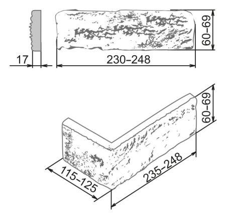 Камелот Декоративный кирпич "Марсель" арт. 304 Изображение №2