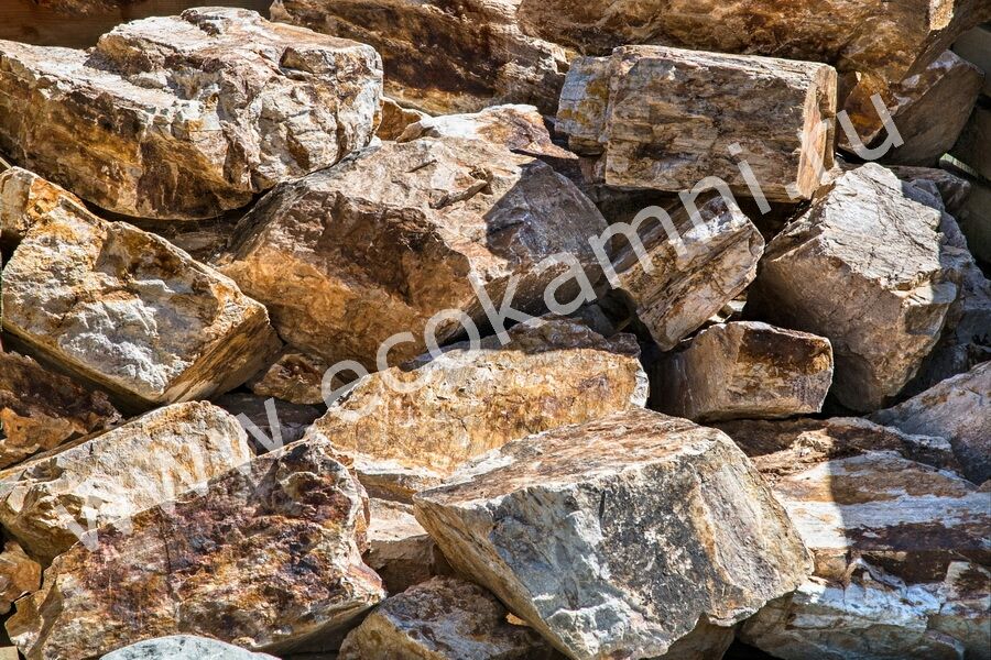 Валун кварцита желтые Изображение №1