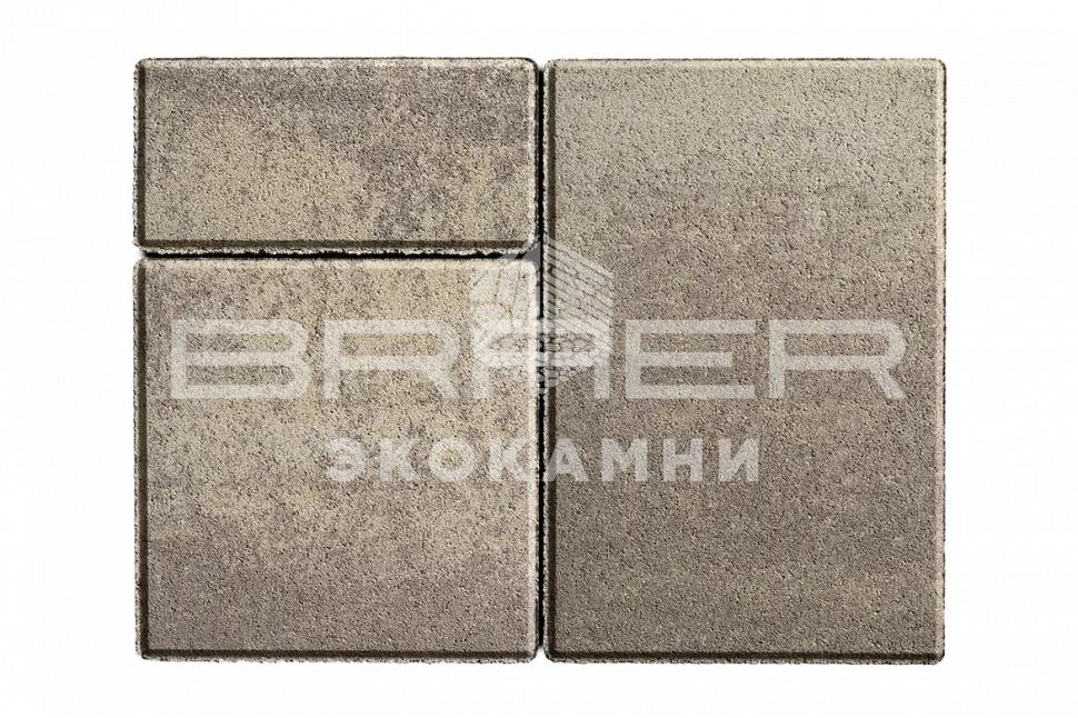 Braer Тротуарная плитка Старый город Ландхаус, Color Mix Степь, 80 мм Изображение №1