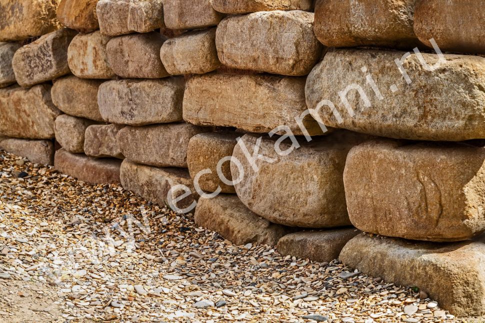 Бут песчаник «Кирпичик речной» Изображение №1