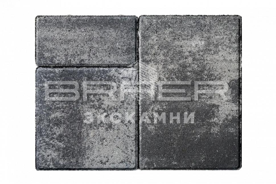 Braer Тротуарная плитка Старый город Ландхаус, Color Mix Ночь, 60 мм Изображение №1