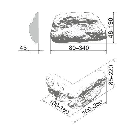 Камелот Декоративный камень "Дублин" арт. 122 Изображение №2