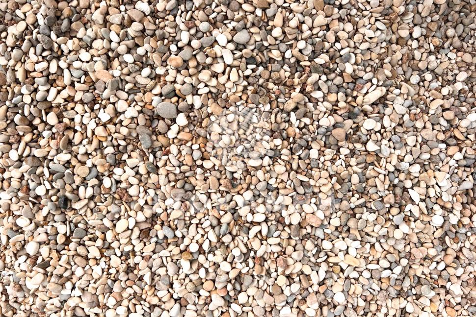 Галька морская «Каспийская» округлая 5–60 мм серо-бежевых оттенков Изображение №3