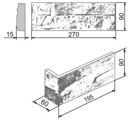 Камелот Декоративный камень "Толедо" арт. 472 Изображение №2