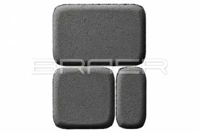 Тротуарная плитка Braer Классико, Серый, 60 мм Фото