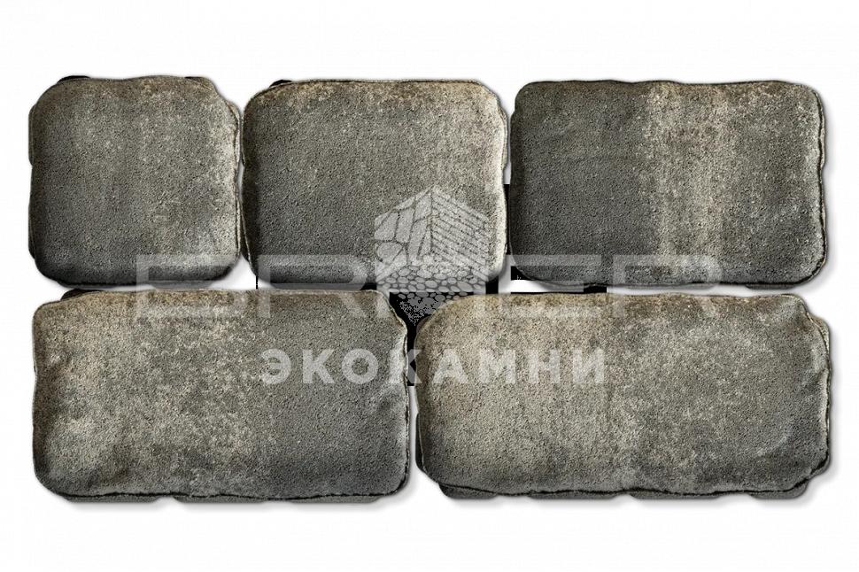 Braer Тротуарная плитка Ривьера, Color Mix Туман, 60 мм Изображение №1