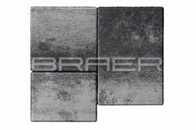 Braer Тротуарная плитка Старый город Венусбергер, Color Mix Ночь, 40 мм Фото
