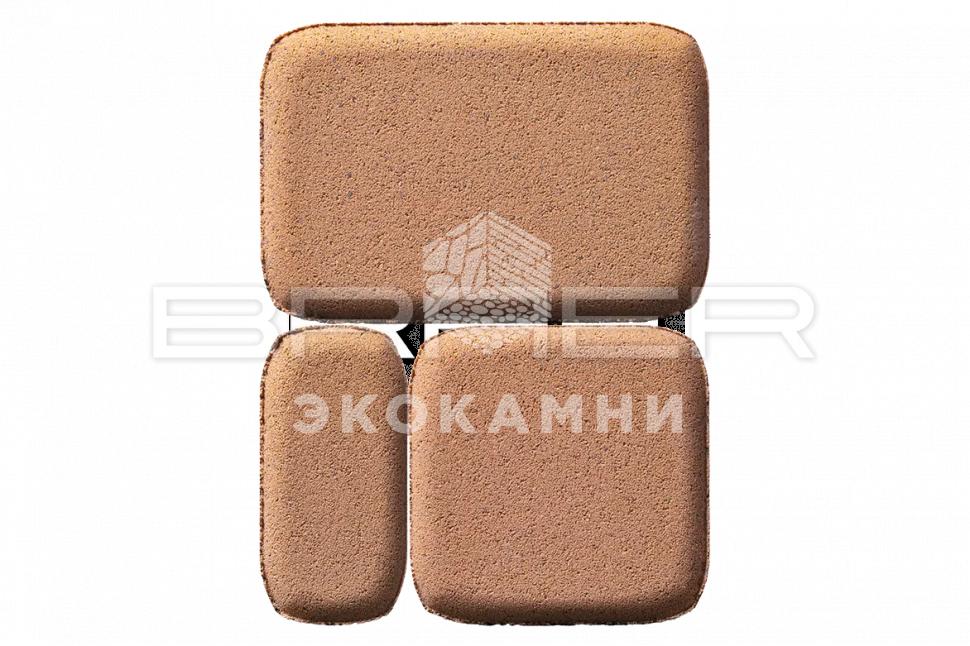 Braer Тротуарная плитка Классико, Янтарный, 60 мм Изображение №1