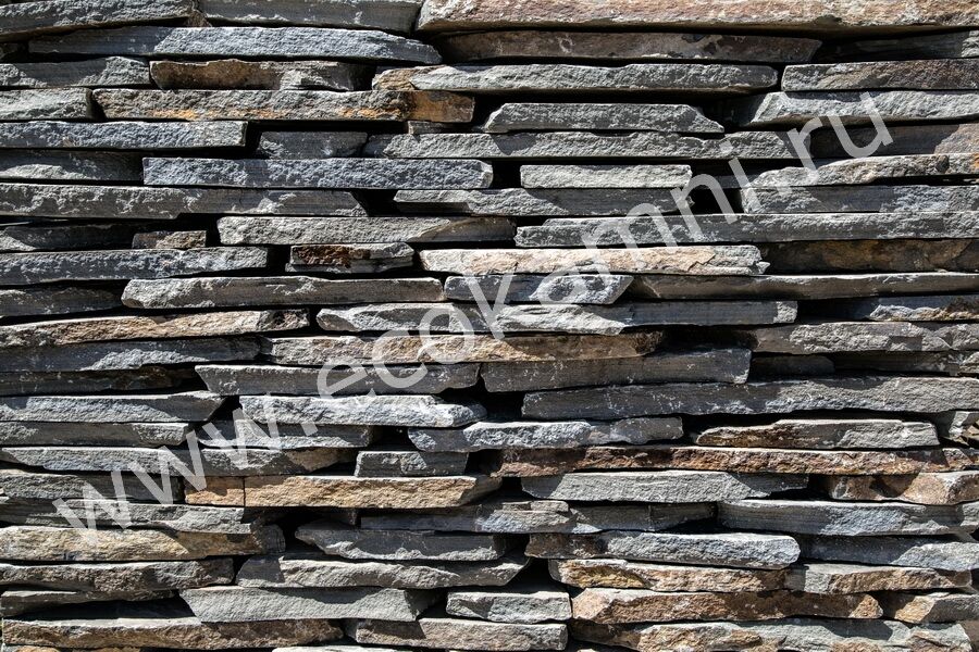 Плитняк песчаник серо-синий 1.5-5 см Изображение №3