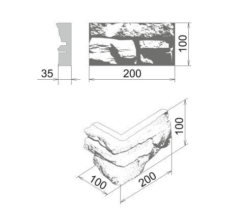 Камелот Декоративный камень "Палермо" арт. 097 Изображение №2
