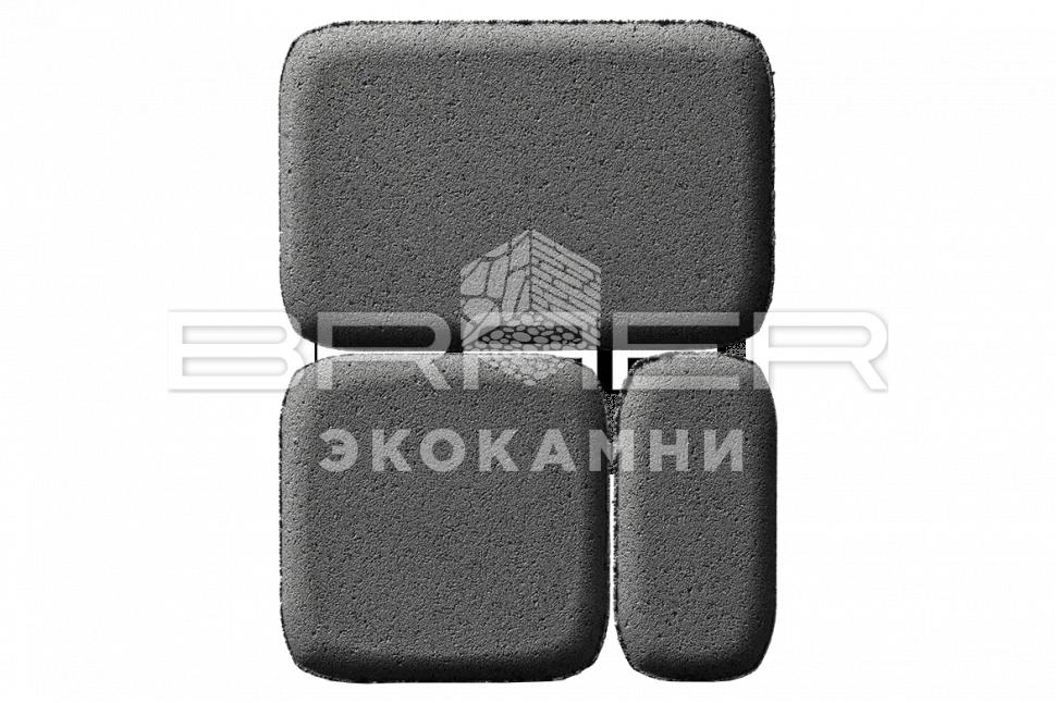 Braer Тротуарная плитка Классико, Серый, 60 мм Изображение №1