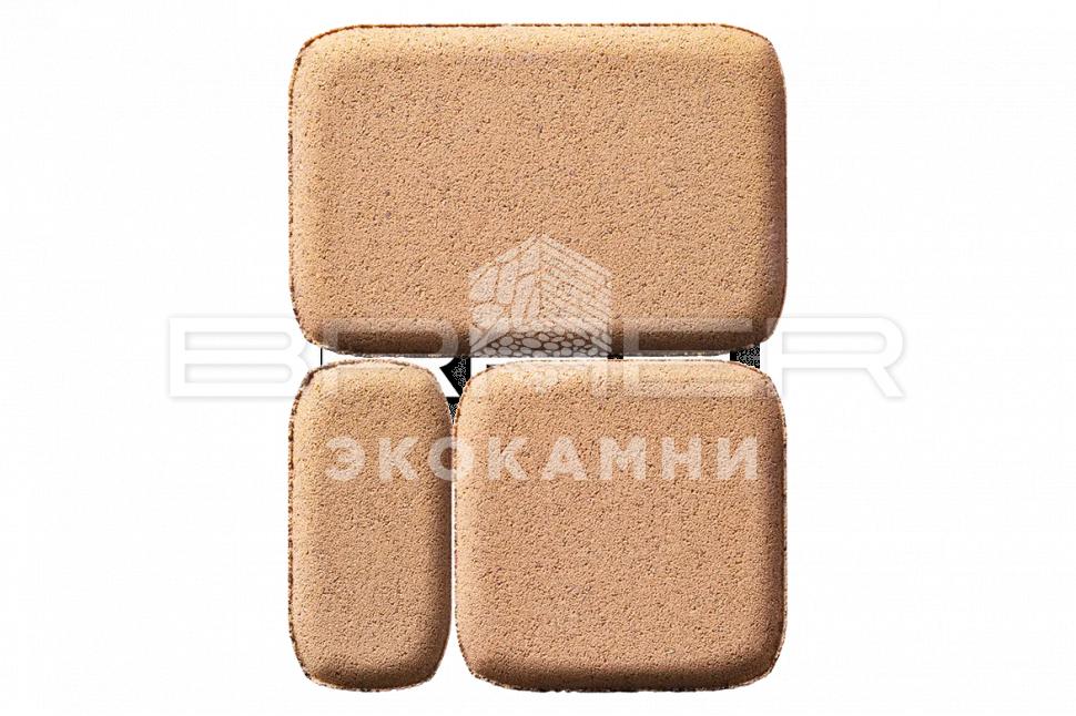 Braer Тротуарная плитка Классико, Медовый, 60 мм Изображение №1