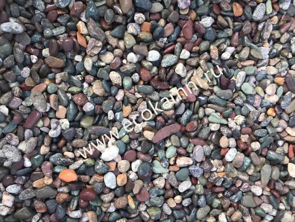 Галька речная пёстрая 5–120 мм  Изображение №2