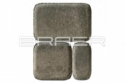 Braer Тротуарная плитка Классико, Color Mix Туман, 60 мм Фото